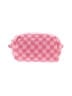 Unbranded Checkered-gingham Pink Makeup Bag One size - photo 1