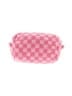 Unbranded Checkered-gingham Pink Makeup Bag One size - photo 2