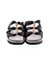 Assorted Brands 100% Leather Black Sandals Size EU 37 - photo 2