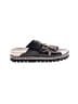 Assorted Brands 100% Leather Black Sandals Size EU 37 - photo 1