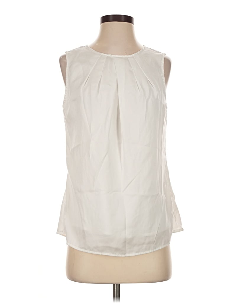 Pre-owned Blooming Jelly Sleeveless Blouse In Ivory