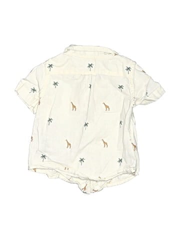 Janie and Jack Short Sleeve Button-Down Shirt (view 2)