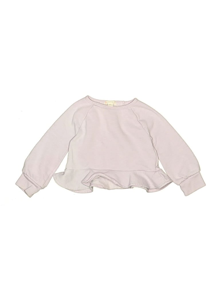 Pre-owned Crewcuts Kids' Sweatshirt In Pink