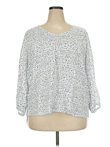 Bass 3/4 Sleeve Blouse (view 1)