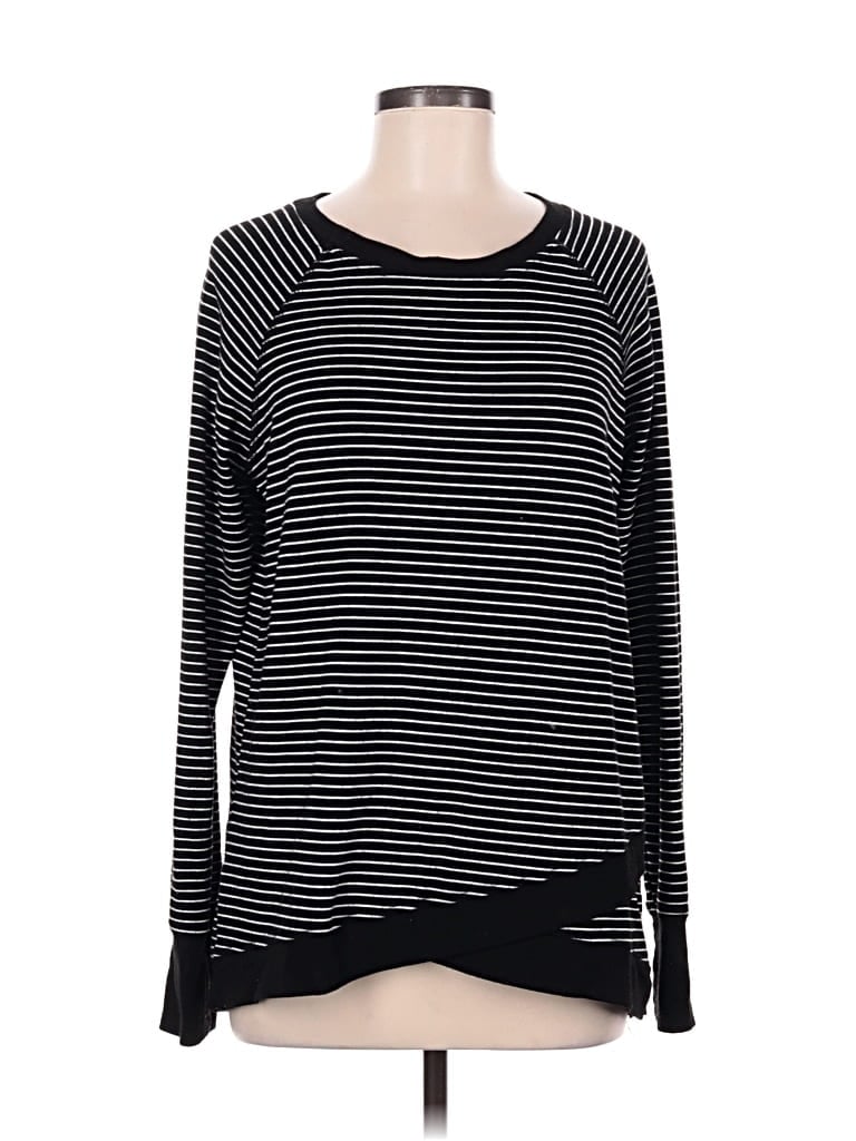 Pre-owned Danskin Pullover Sweater In Black