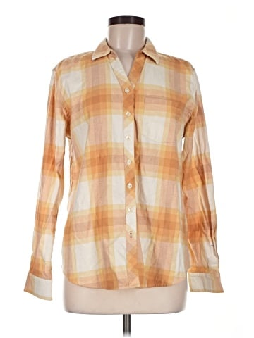Weatherproof Long Sleeve Button-Down Shirt (view 1)