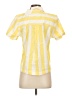 Downeast Stripes Yellow Short Sleeve Blouse Size XS - photo 2