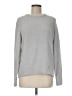 Lucky Brand Solid Gray Pullover Sweater Size M - photo 1