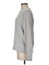 Lucky Brand Solid Gray Pullover Sweater Size M - photo 5