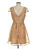 Alya 100% Polyester Tan Casual Dress Size S - photo 2