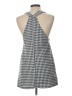 No Comment Houndstooth Gray Casual Dress Size L - photo 2