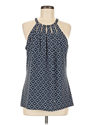 White House Black Market Sleeveless Blouse (view 1)