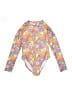 Cat & Jack 100% Recycled Polyester Floral Pink Rash Guard Size 10 - 12 - photo 1