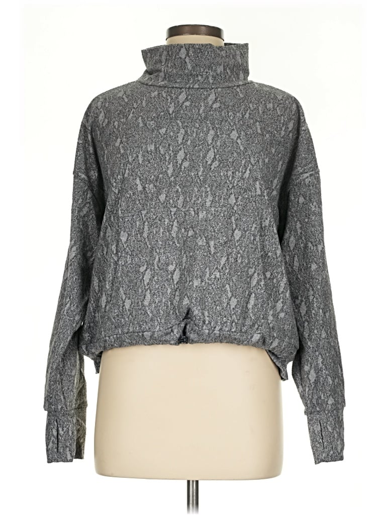 Pre-owned Kyodan Turtleneck Sweater In Gray