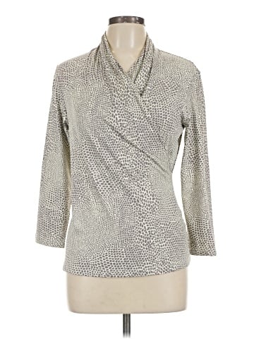 J. McLaughlin 3/4 Sleeve Blouse (view 1)