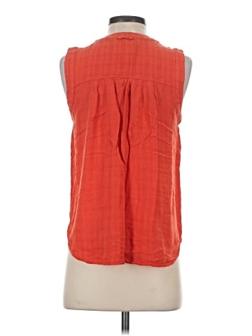 Maeve Sleeveless Button-Down Shirt (view 2)