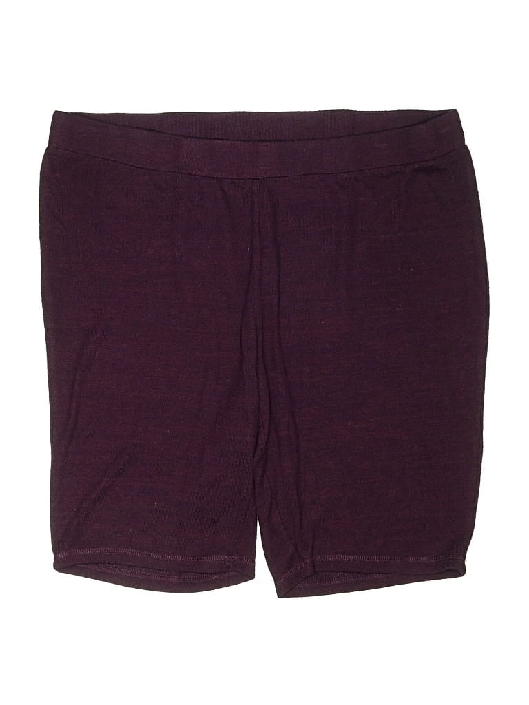 Pre-owned Torrid Athletic Shorts In Burgundy