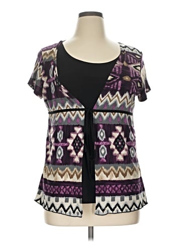 Only 9 Short Sleeve Blouse (view 1)