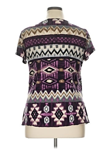 Only 9 Short Sleeve Blouse (view 2)