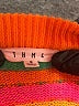 THML Color Block Orange Teal Pullover Sweater Size S - photo 6