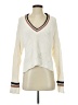 Abercrombie & Fitch Color Block Ivory Pullover Sweater Size S - photo 1