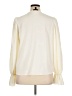 Aqua 100% Polyester Ivory Long Sleeve Blouse Size XL - photo 2