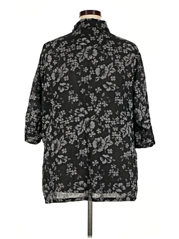 White Stag 3/4 Sleeve Button-Down Shirt (view 2)