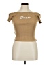 Guess Tan Short Sleeve Top Size XL - photo 1