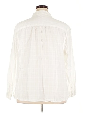 Faded Glory 3/4 Sleeve Button-Down Shirt (view 2)
