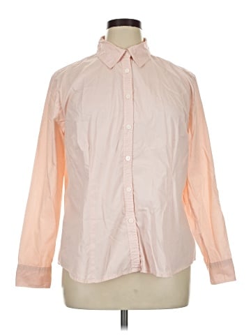 Evan Picone Long Sleeve Button-Down Shirt (view 1)