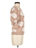 Polagram Floral Tan Pullover Sweater Size M - photo 4