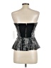 Rebecca Taylor 100% Polyester Silver Sleeveless Top Size 8 - photo 2