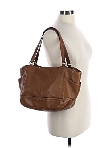 Coach Leather Tote (view 2)