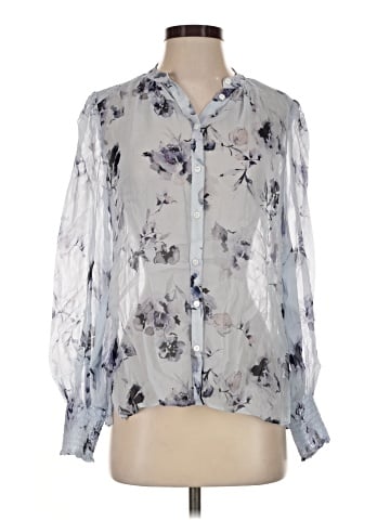 Club Monaco Long Sleeve Blouse (view 1)