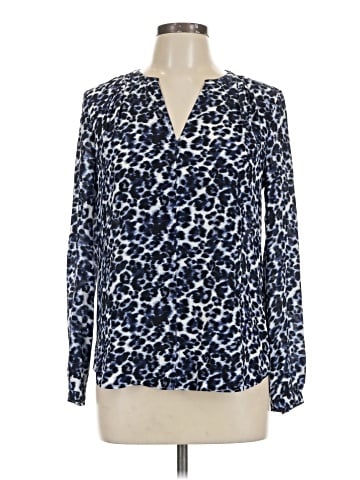 Rebecca Taylor Long Sleeve Silk Top (view 1)