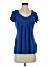 Aqua Blue Short Sleeve Top Size XS - photo 1