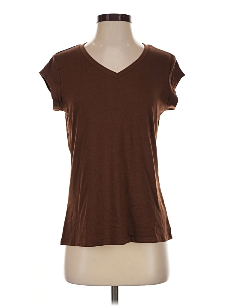 Assorted Brands Short Sleeve T-shirt In Brown