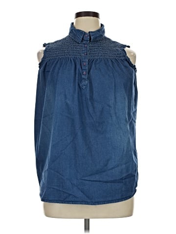 Hannah Sleeveless Blouse (view 1)