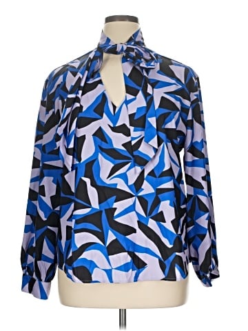 New York & Company Long Sleeve Blouse (view 1)
