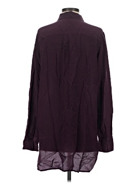 Eileen Fisher Long Sleeve Silk Top (view 2)
