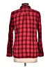 St. John's Bay Plaid Red Long Sleeve Button-Down Shirt Size L - photo 2
