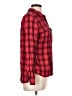 St. John's Bay Plaid Red Long Sleeve Button-Down Shirt Size L - photo 4