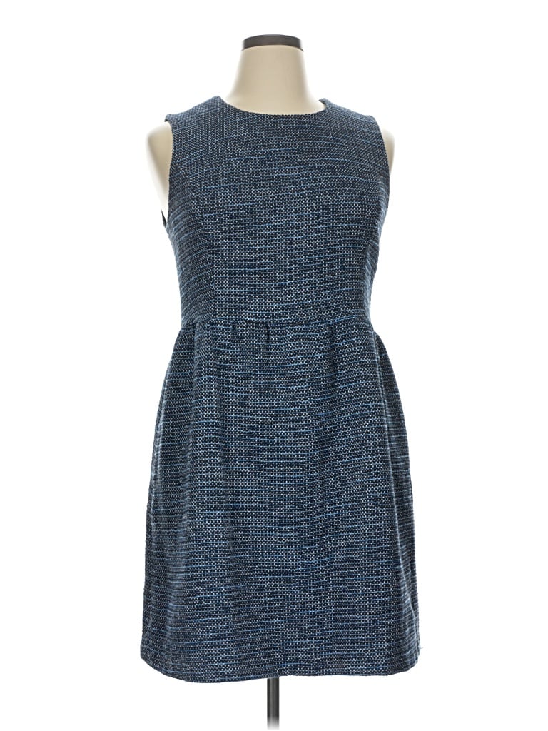 Pre-owned Lark & Ro Casual Dress In Blue