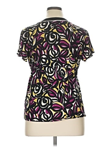 AB Studio Short Sleeve Blouse (view 2)