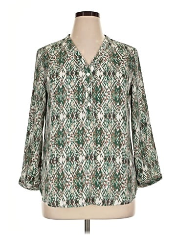 Fun2Fun 3/4 Sleeve Blouse (view 1)