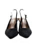 J. Renee Black Heels Size 10 1/2 - photo 2