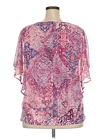 Notations Short Sleeve Blouse (view 2)