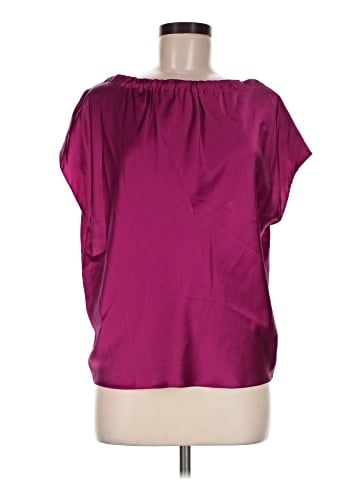 Jason Wu Short Sleeve Silk Top (view 1)