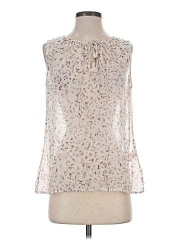 Ecru Sleeveless Blouse (view 1)