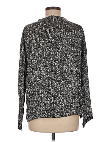 Eileen Fisher Long Sleeve Silk Top (view 2)